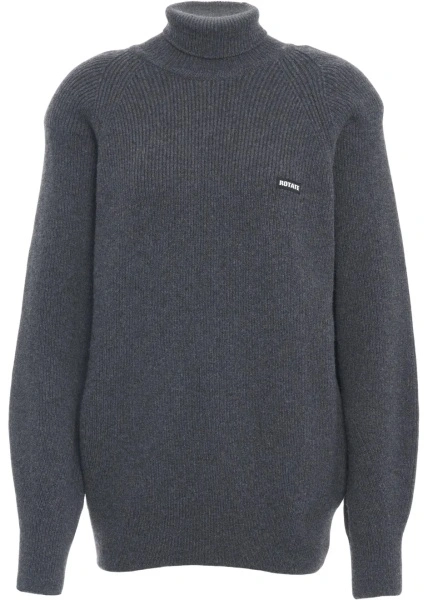 Pulover ROTATE Birger Christensen gri din casmir