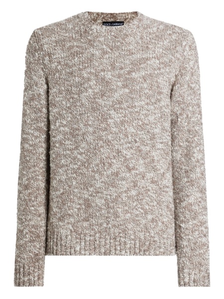 Pulover tricotat Dolce & Gabbana neutru