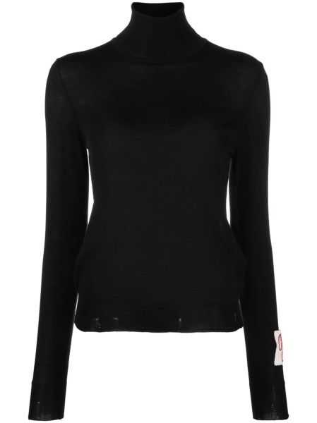 Pulover tricotat Golden Goose negru