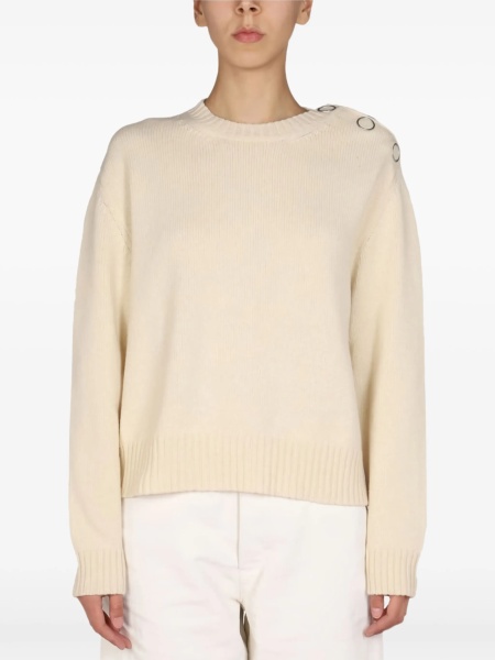 Pulover tricotat Jil Sander neutru