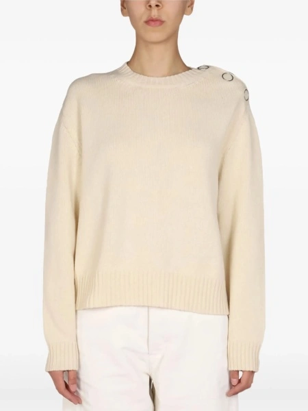 Pulover tricotat Jil Sander neutru