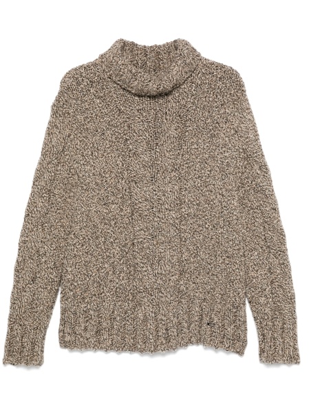 Pulover tricotat KITON maro