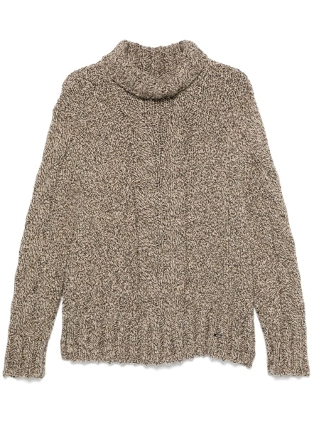 Pulover tricotat KITON maro