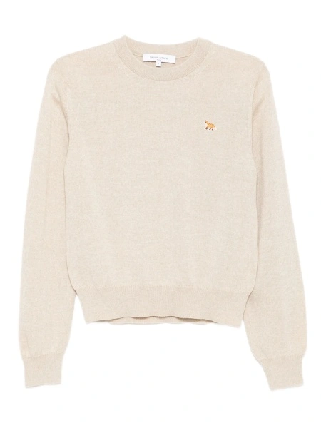 Pulover tricotat MAISON KITSUNÉ neutru