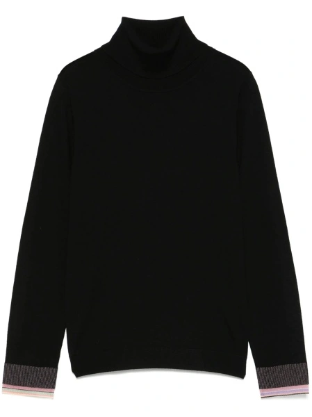 Pulover tricotat Paul Smith negru