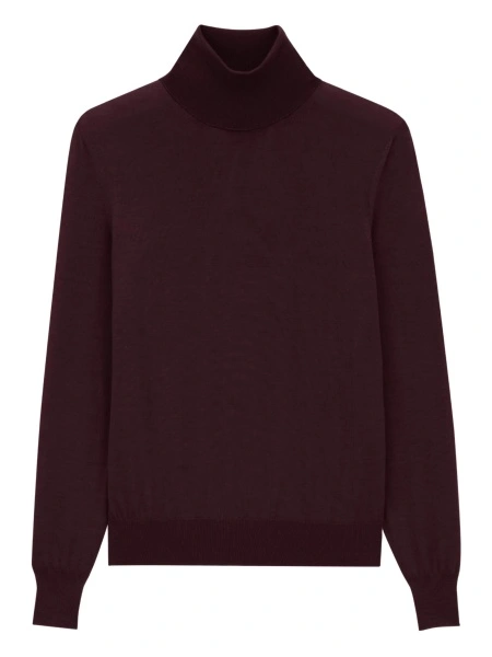 Pulover tricotat Saint Laurent rosu