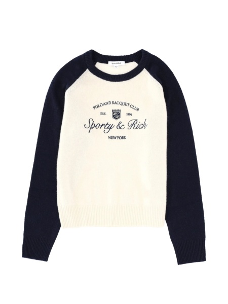 Pulover tricotat SPORTY & RICH neutru