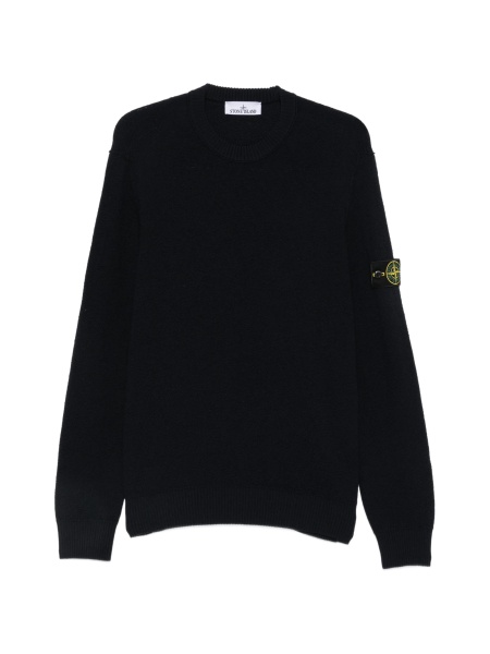 Pulover tricotat Stone Island albastru
