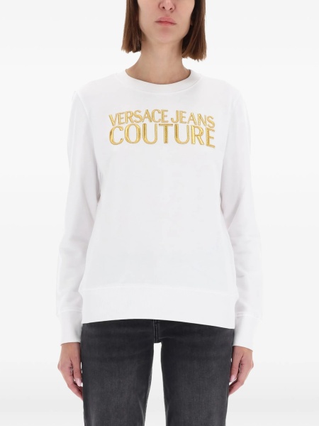 Pulover Versace Jeans Couture alb
