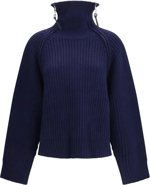 Pulover Wool zip-neck Sweater