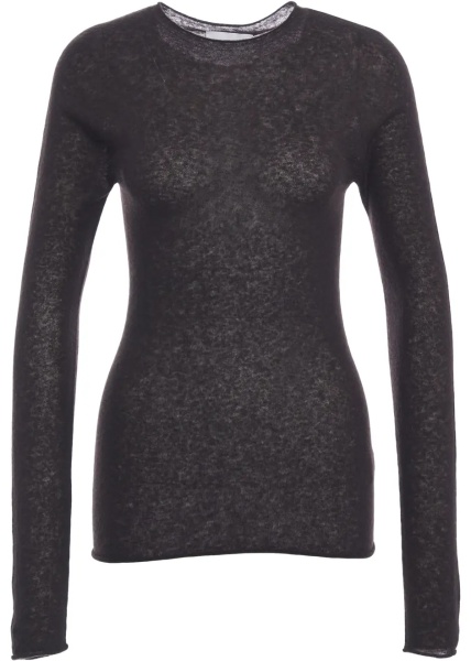 Pulovere Long-sleeved shirt in cashmere