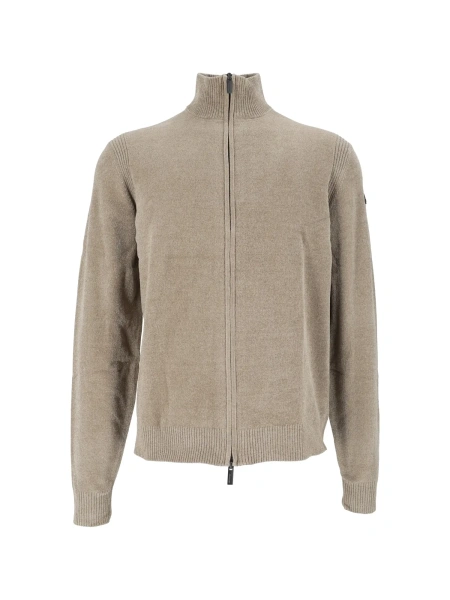 Pulovere Rrd velvet full zip knit
