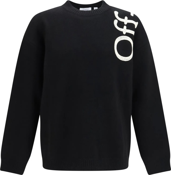 Pulovere Vertical Bookish logo knit Crewneck