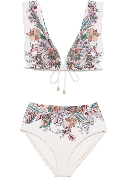 "Rhiannon" Wide Strap Bikini Swimsuit