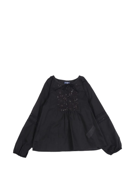 Rochie casual Ermanno Scervino Kids neagra