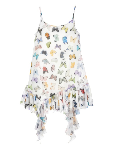 Rochie casual Monnalisa alba din elastan si polyester