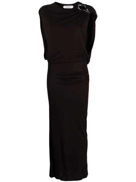 Rochie de ocazie Lanvin maro
