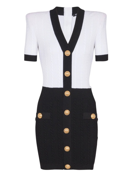 Rochie de zi Balmain alba