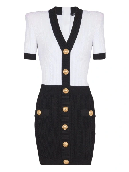 Rochie de zi Balmain alba