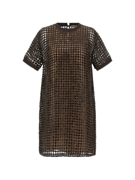 Rochie de zi Brunello Cucinelli maro