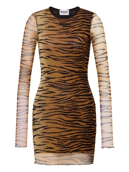 Rochie de zi MOSCHINO JEANS maro