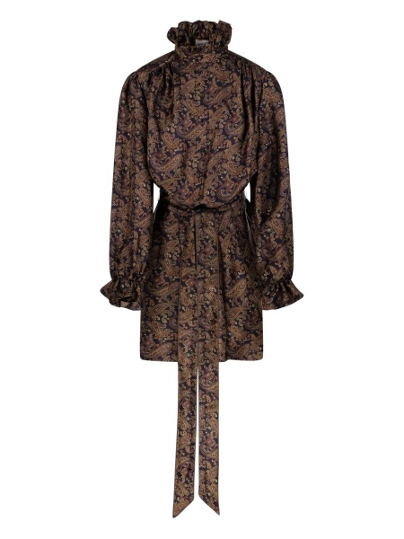 Rochie de zi Saint Laurent albastra