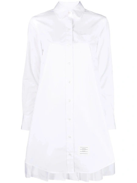 Rochie de zi Thom Browne alba