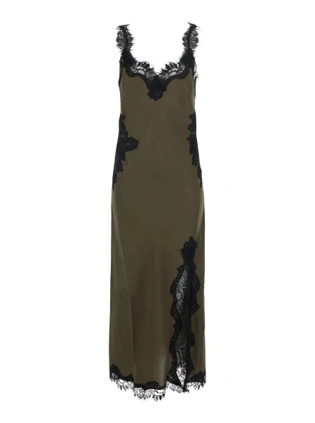Rochie lunga GOLD HAWK verde