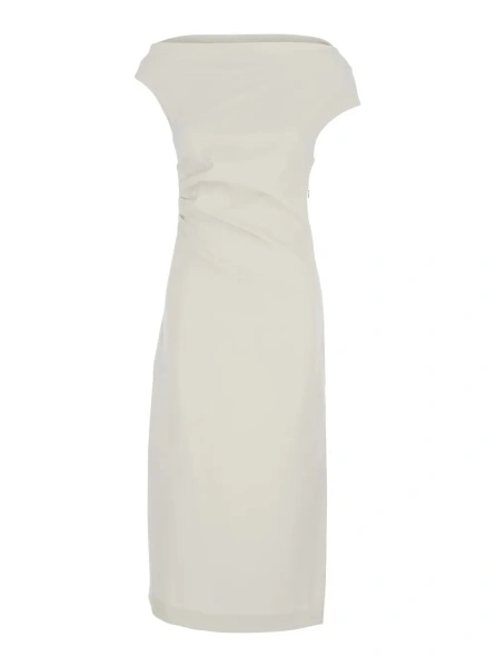 Rochie lunga P.A.R.O.S.H. alba