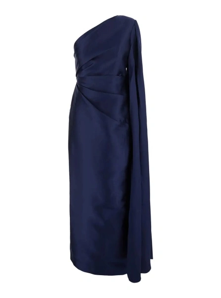 Rochie lunga SOLACE LONDON albastra 'Veya'