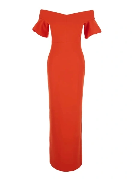 Rochie lunga SOLACE LONDON rosie 'Cielo'