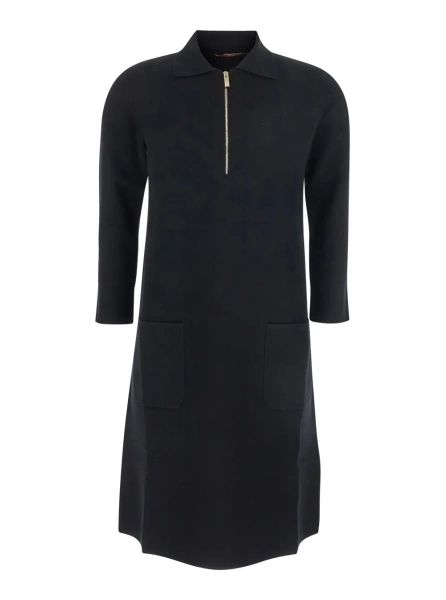 Rochie MaxMara Studio neagra din vascoza