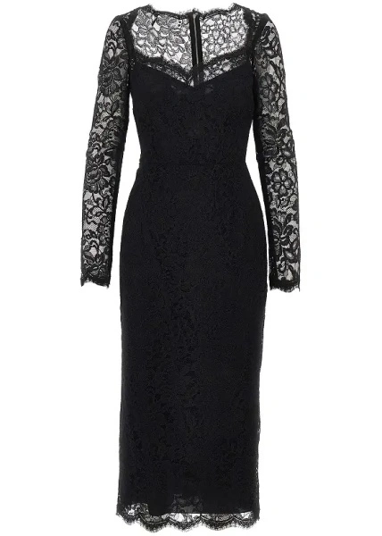 Rochii Cordonetto lace midi dress