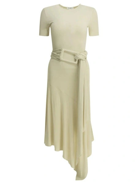 Rochii Draped midi dress