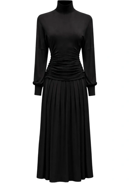 Rochii Long Dress With High Neck