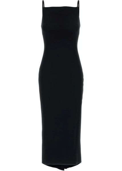Rochii Midi Dress with draped back