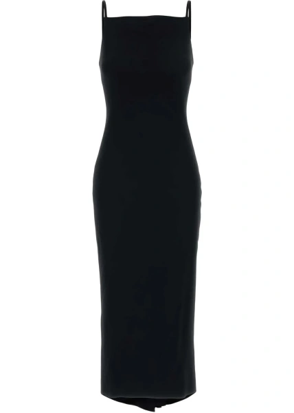 Rochii Midi Dress with draped back