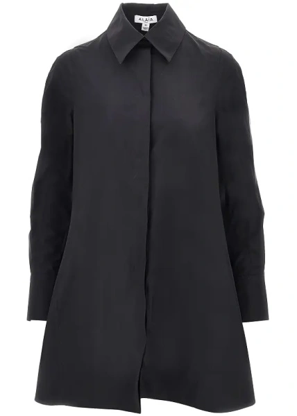 Rochii Poplin A-line mini dress