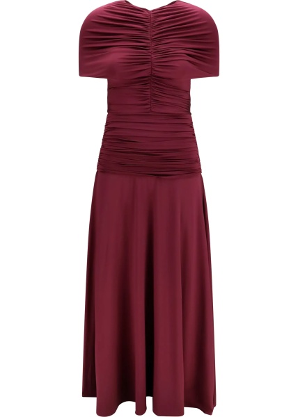 Rochii Ruched midi Dress in jersey