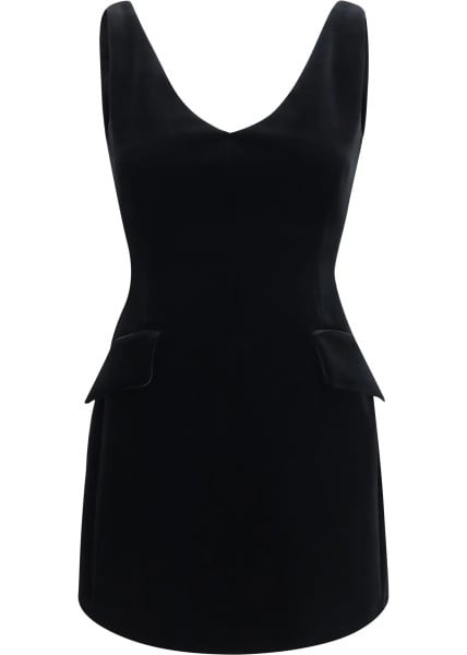 Rochii Tefrite structured V-neck Dress