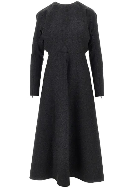 Rochii Wool Dolman midi dress