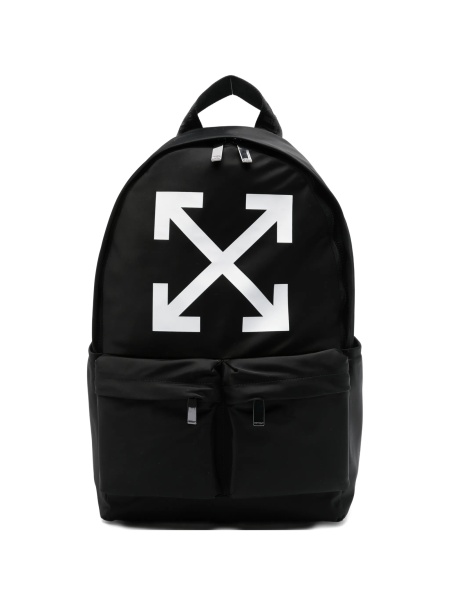 Rucsac Off-White negru din material textil