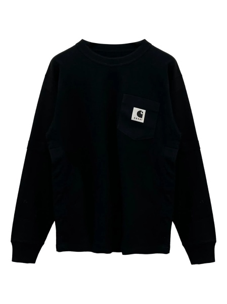 "Sacai x Carhartt WIP" crewneck t-shirt