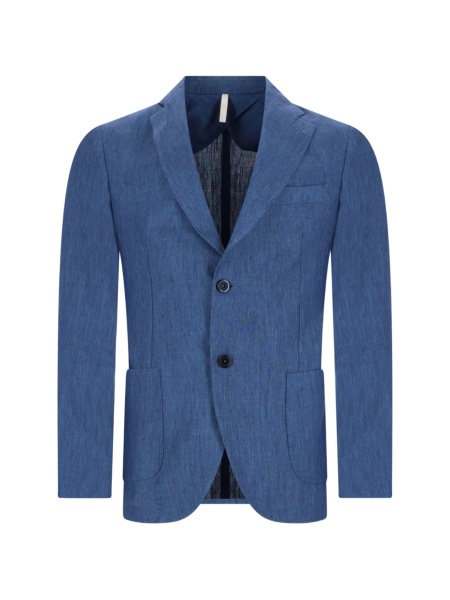 Sacou 120% LINO albastru