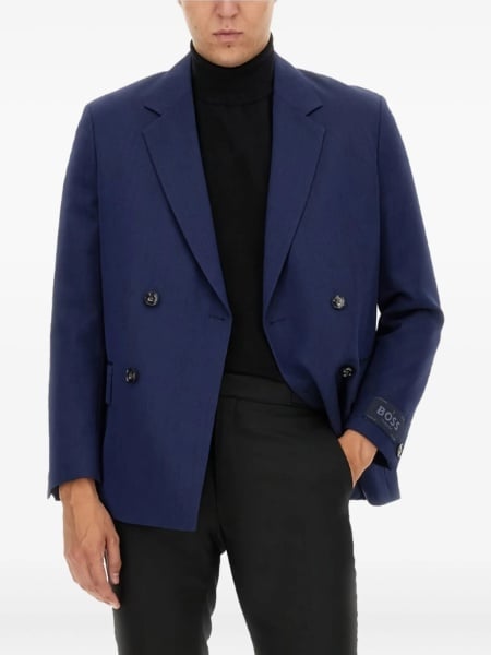 Sacou elegant Hugo Boss albastru