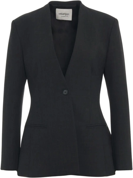 Sacou Otto d ame negru 'Bca'
