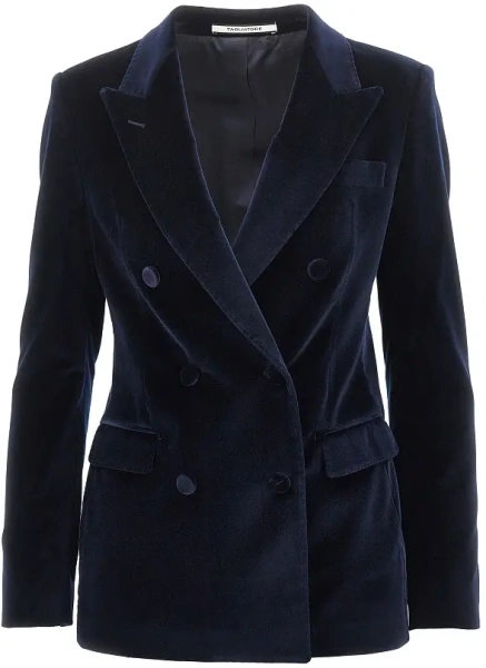 Sacou 'Parigi' velvet jacket