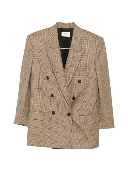 Sacou Saint Laurent maro din lana