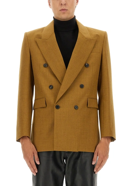 Sacouri Double-Breasted Wool Jacket