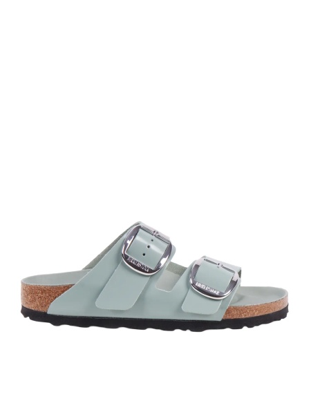 Sandale Arizona Big Buckle HEX shine pure sage,Natural Lea
